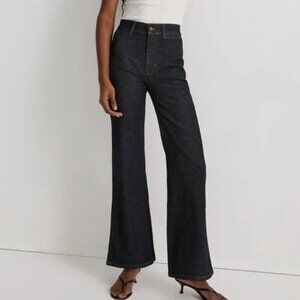 Madewell 11” High Rise Flare Jean in Durand Wash